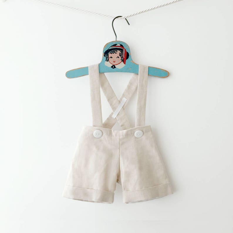 Baby Boy Linen Outfit Toddler Linen Suit Natural Linen Etsy