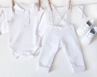 Baptism Outfit Boy - Etsy
