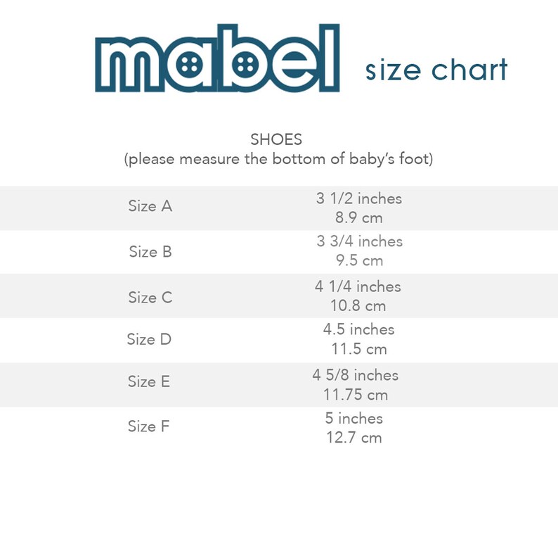 infant size 5 shoes in cm