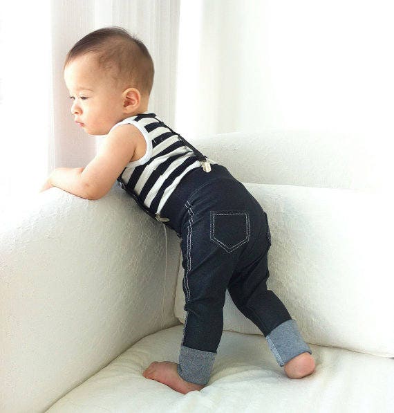 Gender Neutral Baby Jeans Skinny Jeans Baby - Etsy Norway