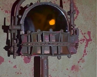 Gothic Hand Mirror | Horror Trap Vanity Decor, 3D Printed Prop