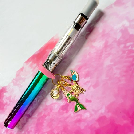 vape charms Sea Ocean Vape Charm Wristlet, Design Your Own Beach Ecig Neck Holder  Lanyard Charm, Dab Pen Charm Wristlet, 510 Battery Holder, Vaper Gift