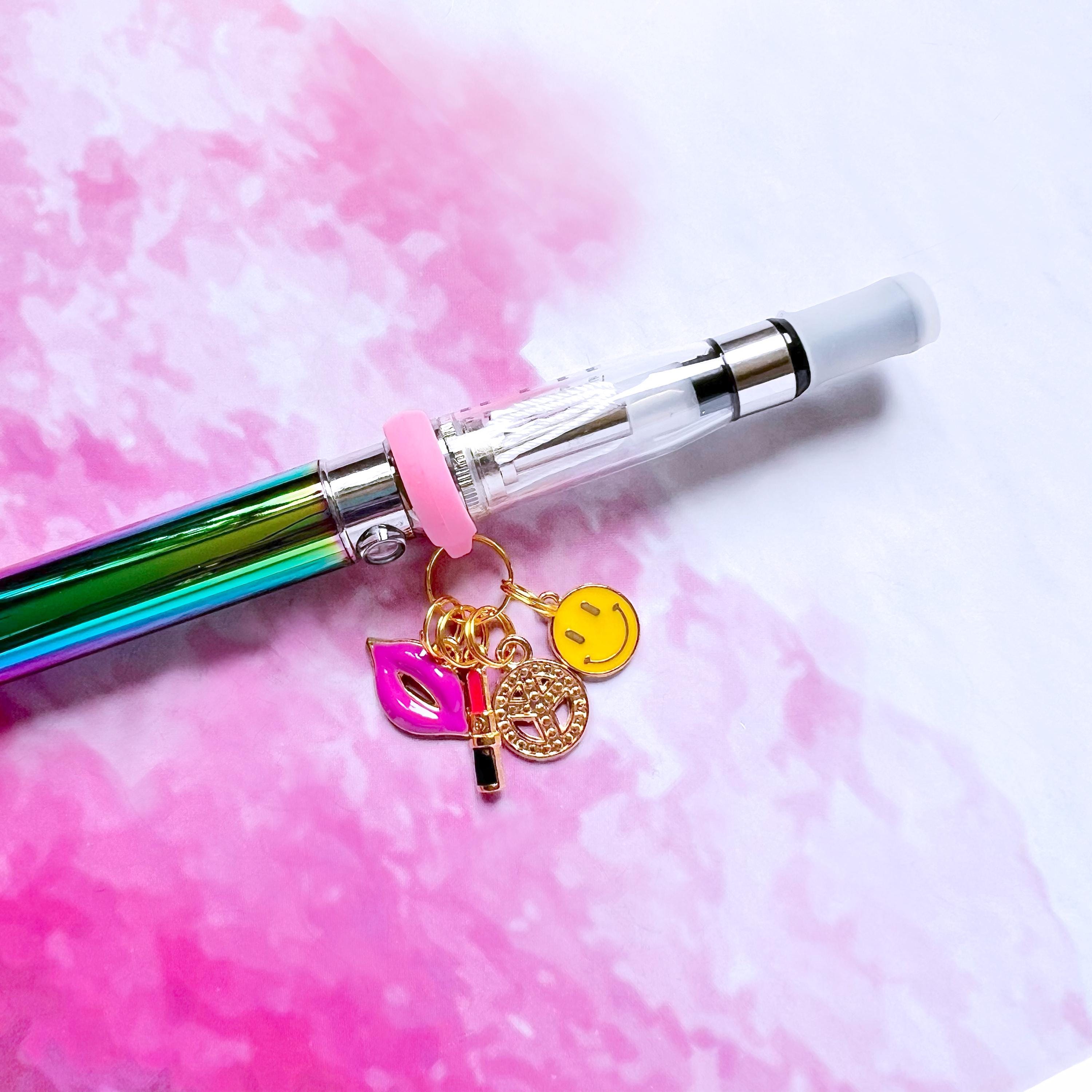 Vape Charm Accessory, Design Your Own Vape Pen Charm, Vape Ecig Wristlet  Lanyard Holder, Dab Pen Charm Wristlet, Weed 510 Battery Holder