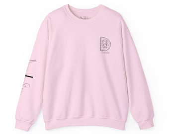 Bluza z okrągłym dekoltem, wykonana ręcznie na zamówienie