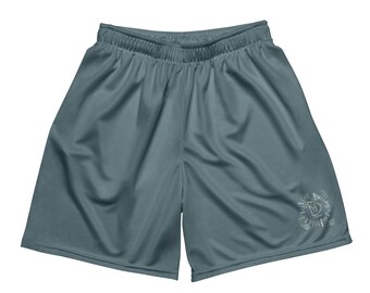 Szorty z siateczki unisex, wykonane na zamówienie, ręcznie robione