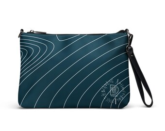 Torba typu crossbody z ręcznie robionym wzorem