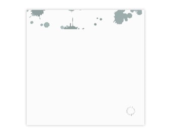 Niestandardowe, ręcznie robione bloczki Post-it® z notatkami