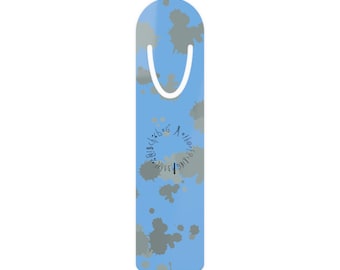 Zakładka do książki z ręcznie wykonanym projektem