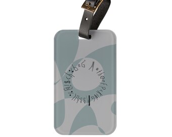 Niestandardowa, ręcznie robiona zawieszka do bagażu