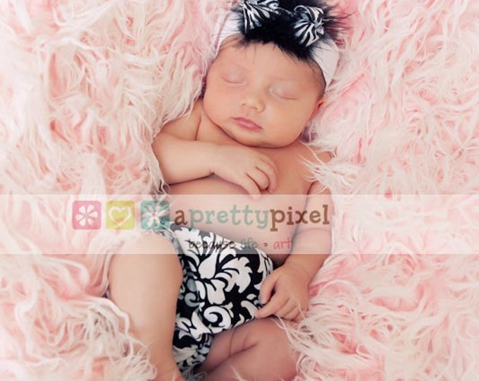 LIMITED Newborn Baby Pink Fur Rug Photo Prop Soft Cozy Etsy