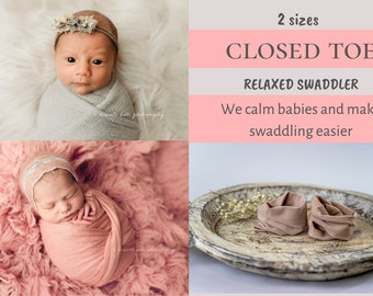 Newborn Swaddling Sack, CALM Crying Babies, Newborn Swaddling Sacks, Swaddle Sacks for Newborn Photography, Posing Sacks Wrapping Sleeve