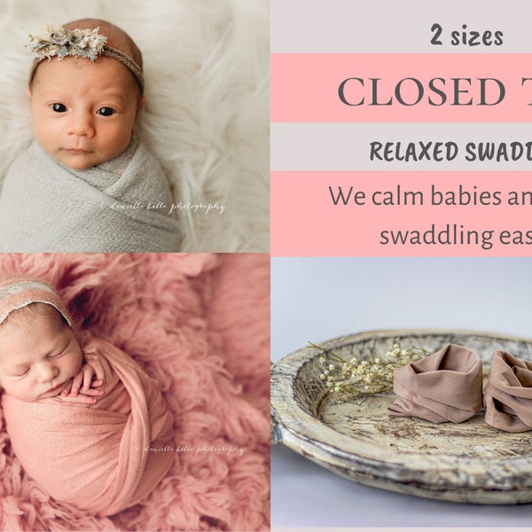 Newborn Swaddling Sack, CALM Crying Babies, Newborn Swaddling Sacks, Swaddle Sacks for Newborn Photography, Posing Sacks Wrapping Sleeve