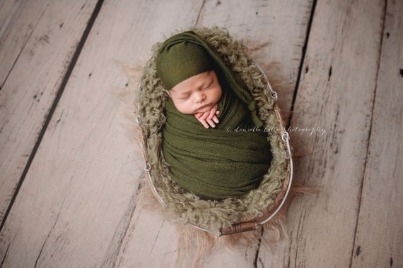 stretch knit swaddle wrap