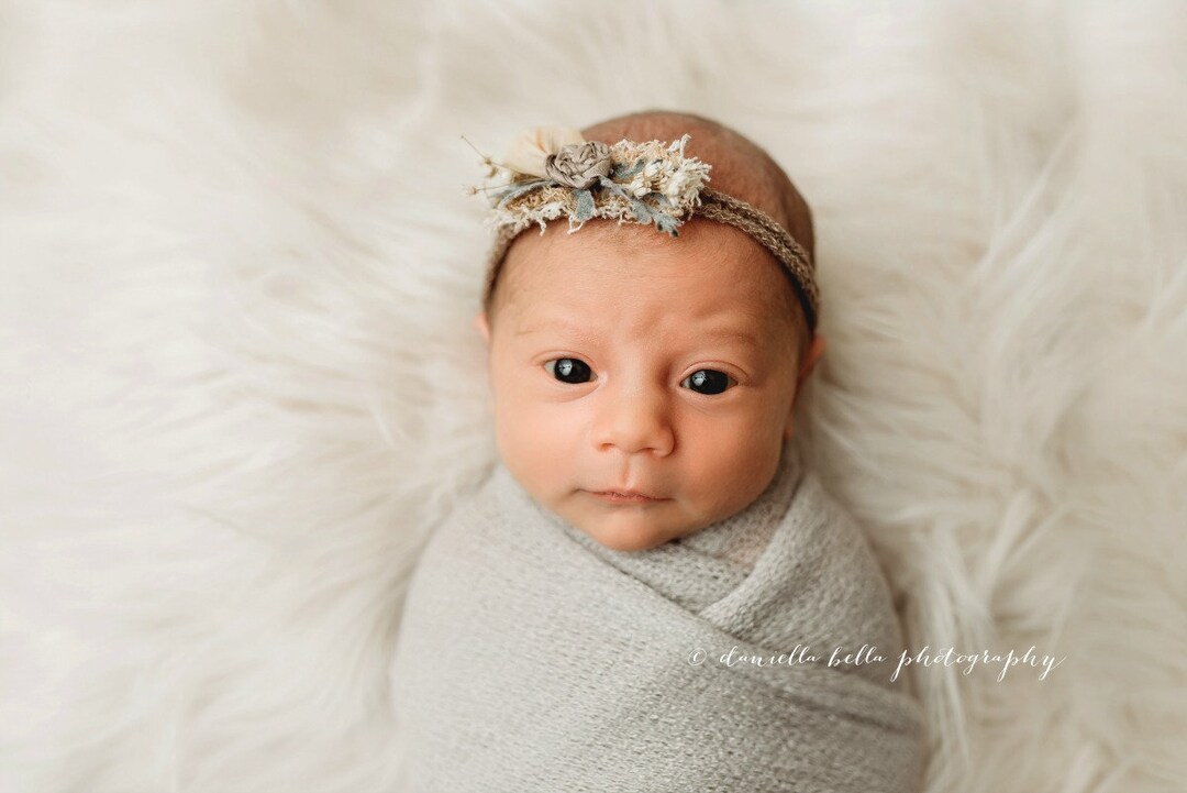 Stretch Baby Wrap, Newborn Swaddling Wrap Photography, Custom Photo