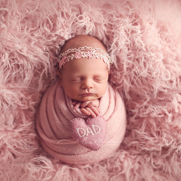 Pink Swaddle Wrap Props, Fuzzy Newborn Swaddling Wrap Photo Props, Newborn Photography Props, Stretch Wrap, Long Sweater Knit Baby Wraps
