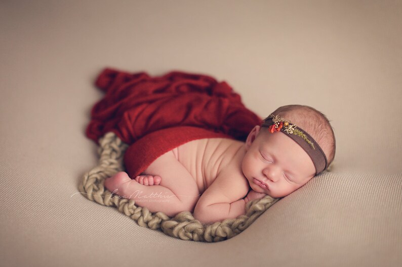 Newborn Headband Tieback Photography Props