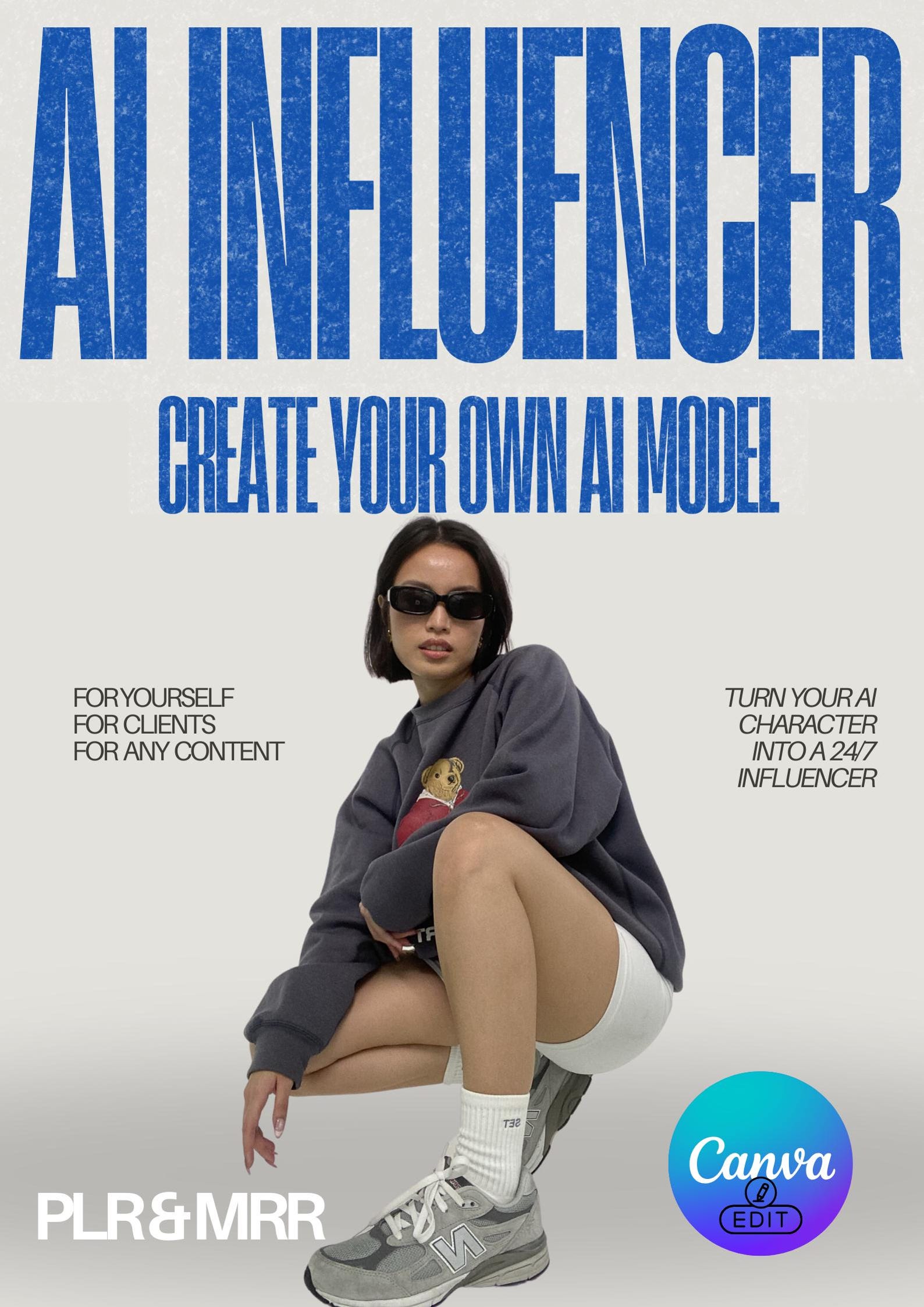 AI Influencer Guide | Create & Monetize Your Twin (digital Ebook With ...