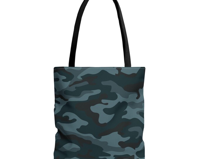 Camouflage Tote Bag: Stylish 16x16 Everyday Reusable Bag