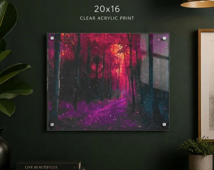Phantom Forest Acrylic Print | French Cleat Hanging