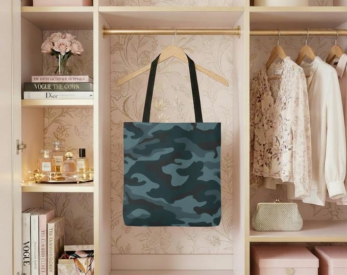 Camouflage Tote Bag | Stylish Everyday Reusable Bag