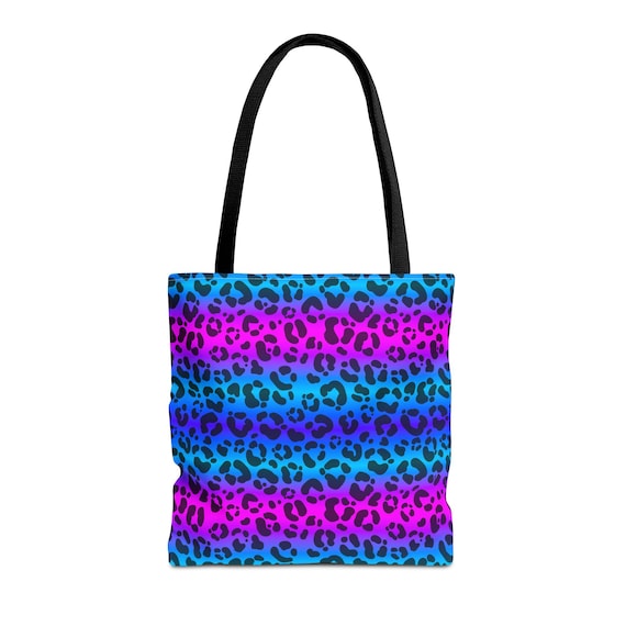 Leopard Tote Bag: Eco-Friendly Reusable Shopping Carryall