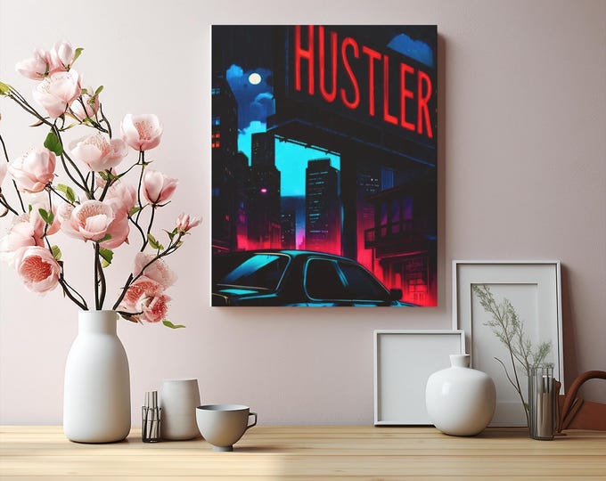 Hustler Renaissance Canvas Art: Street Style Home Gallery