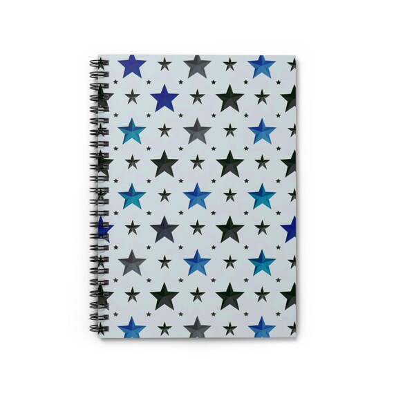 Vibrant Spiral Notebook: Ultraviolet Undulations, Ruled Pages