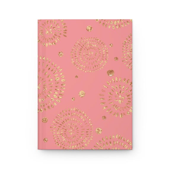 Bohemian Hardcover Journal: Circle La Chic Design, Ruled Pages