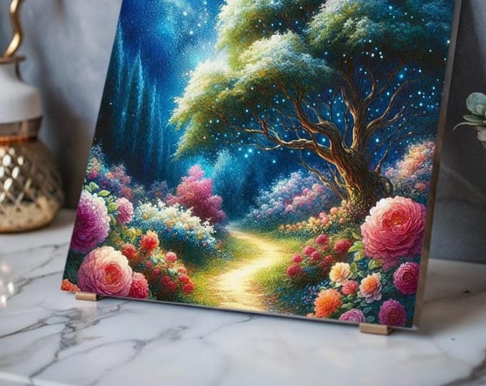 Twilight Escape Acrylic Print | Enchantee Wall Accent, French Cleat Hanging