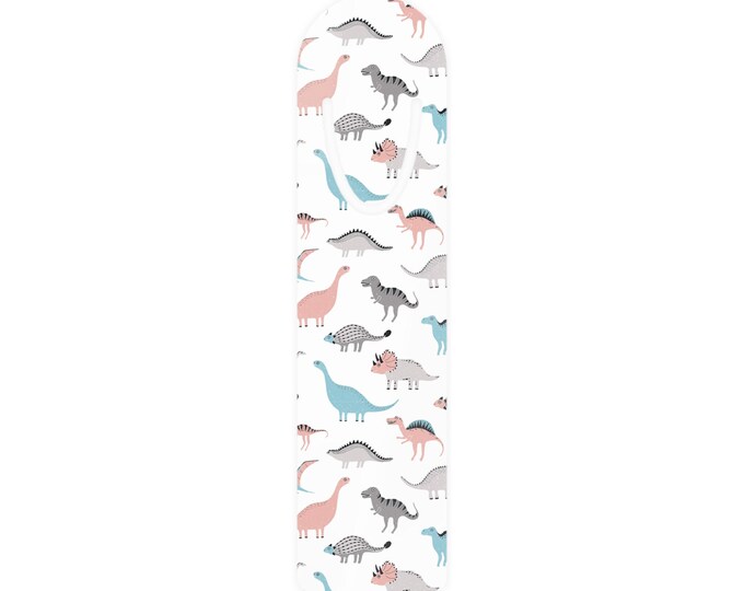 Pastel Dinosaur Bookmark | Aluminum Magnetic Page Marker