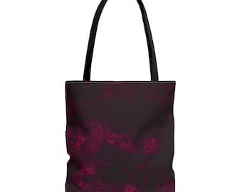 Dark Red Nebula Tote Bag