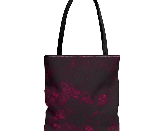 Dark Red Nebula Tote Bag