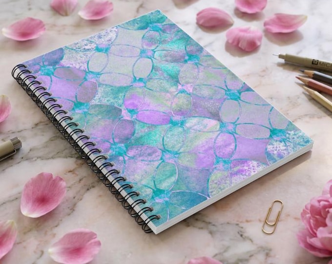 Blue Raspberry Notebook: Ruled Pages, Spiral Bound Journal