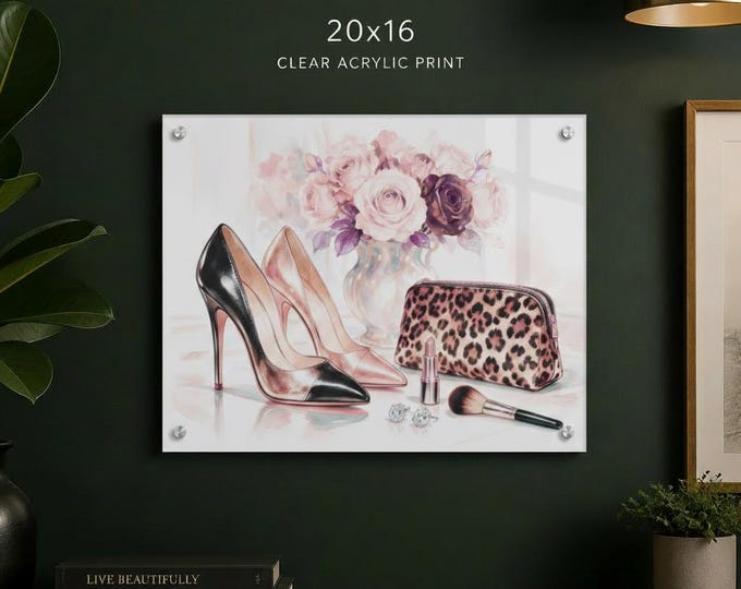 Classy & Sassy Acrylic Print | Fashion Wall Art