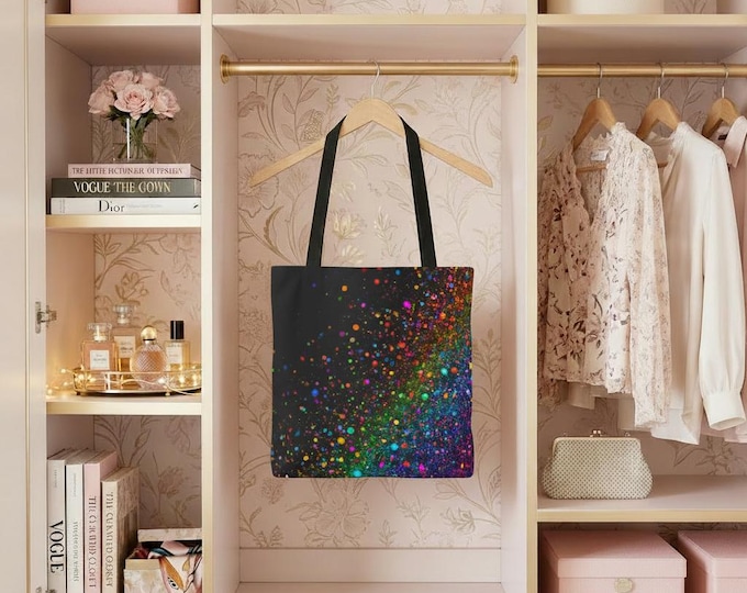 Confetti Splash Tote Bag | Glitter Glam Gift