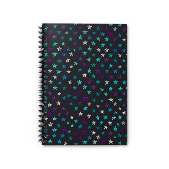 Star Struck Spiral Notebook: Ruled Pages, Journaling & Note-Taking