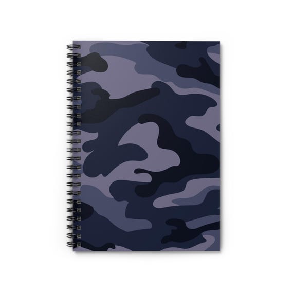 Camouflage Spiral Notebook: Ruled Pages, Back to School Journal