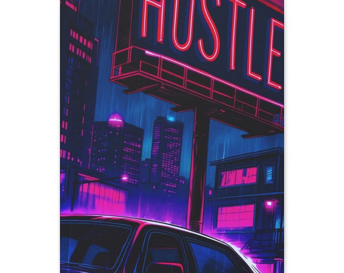 Urban Accoutrements Canvas Wall Art | Metropolitan Style Artwork | Street Culture Decor