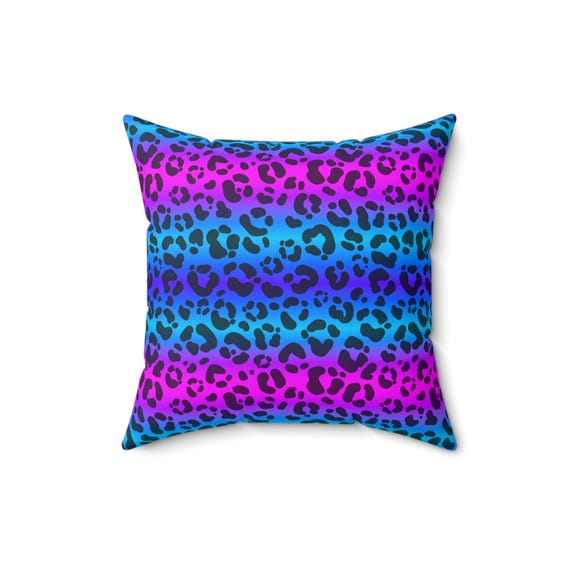 Leopard Throw Pillow: Stylish Accent Cushion, Animal Inspired Decor