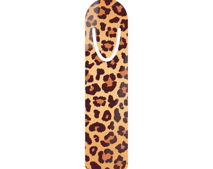 Leopard Print Bookmark | Metal Page Marker