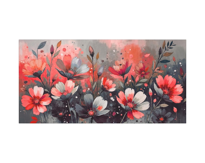 Sundried Flora Matte Canvas Wall Art