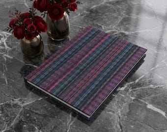 Creative Flow Matte Hardcover Journal: Ruled Lines, Perforated Pages