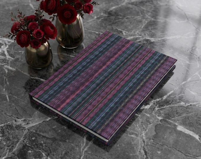 Creative Flow Matte Hardcover Journal: Ruled Lines, Perforated Pages
