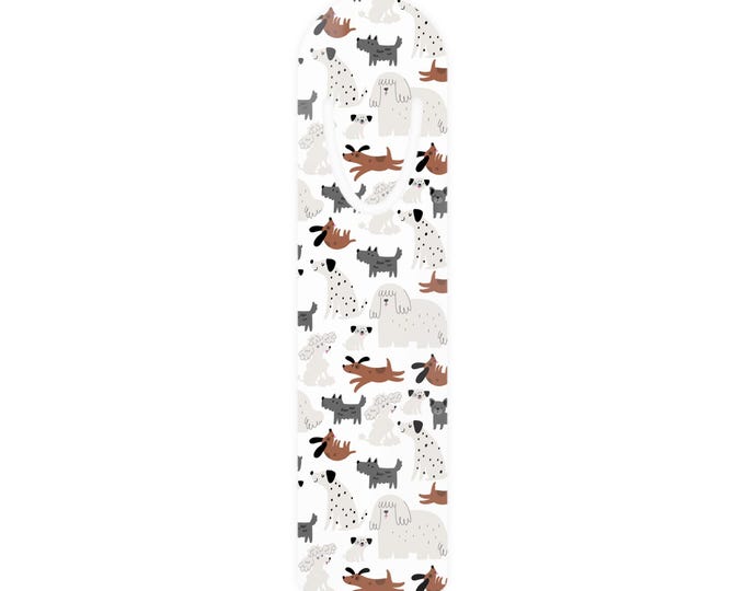 Dog Breed Pattern Bookmark | Aluminum Book Lover Gift