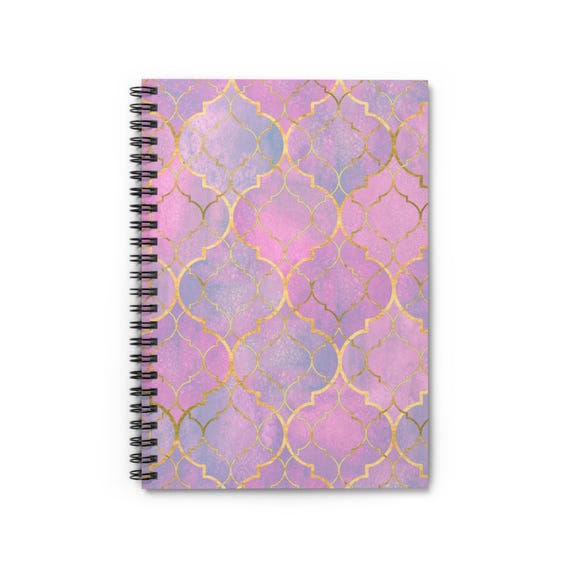 Pink Cotton Candy Notebook: Ruled Journal, Elegant Notepad