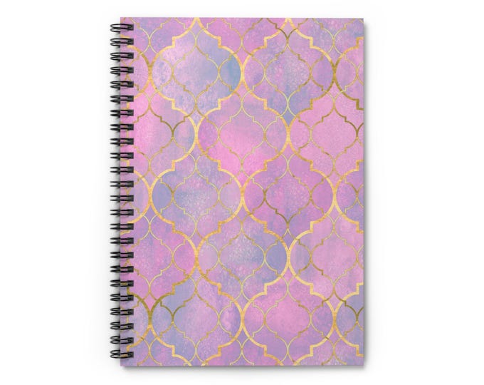 Pink Cotton Candy Notebook: Ruled Journal, Elegant Notepad