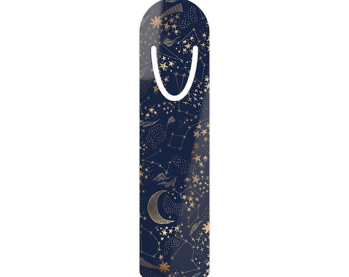 Celestial Constellation Moon Bookmark | Metal Corner Bookmark
