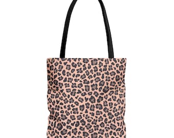 Leopard Print Tote Bag - Stylish and Versatile, Eco-Friendly Shopping Bag, Groceries, Beach, Gym, Gift