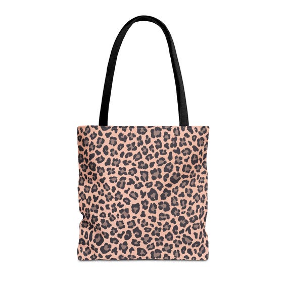 Leopard Print Tote Bag - Stylish and Versatile, Eco-Friendly Shopping Bag, Groceries, Beach, Gym, Gift