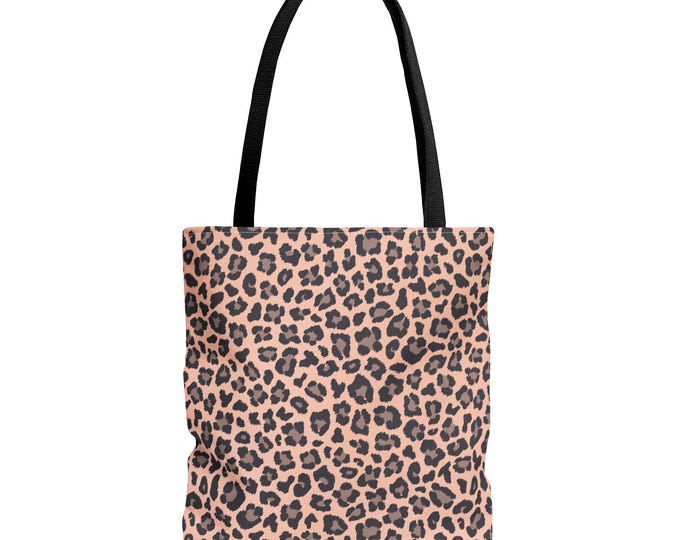 Leopard Print Tote Bag - Stylish and Versatile, Eco-Friendly Shopping Bag, Groceries, Beach, Gym, Gift